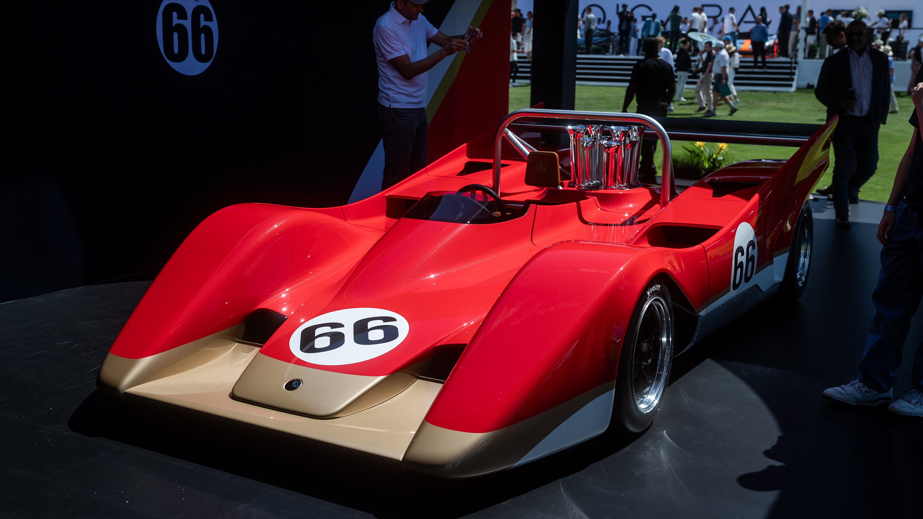 Lotus Type 66 Monterey Car Week front
