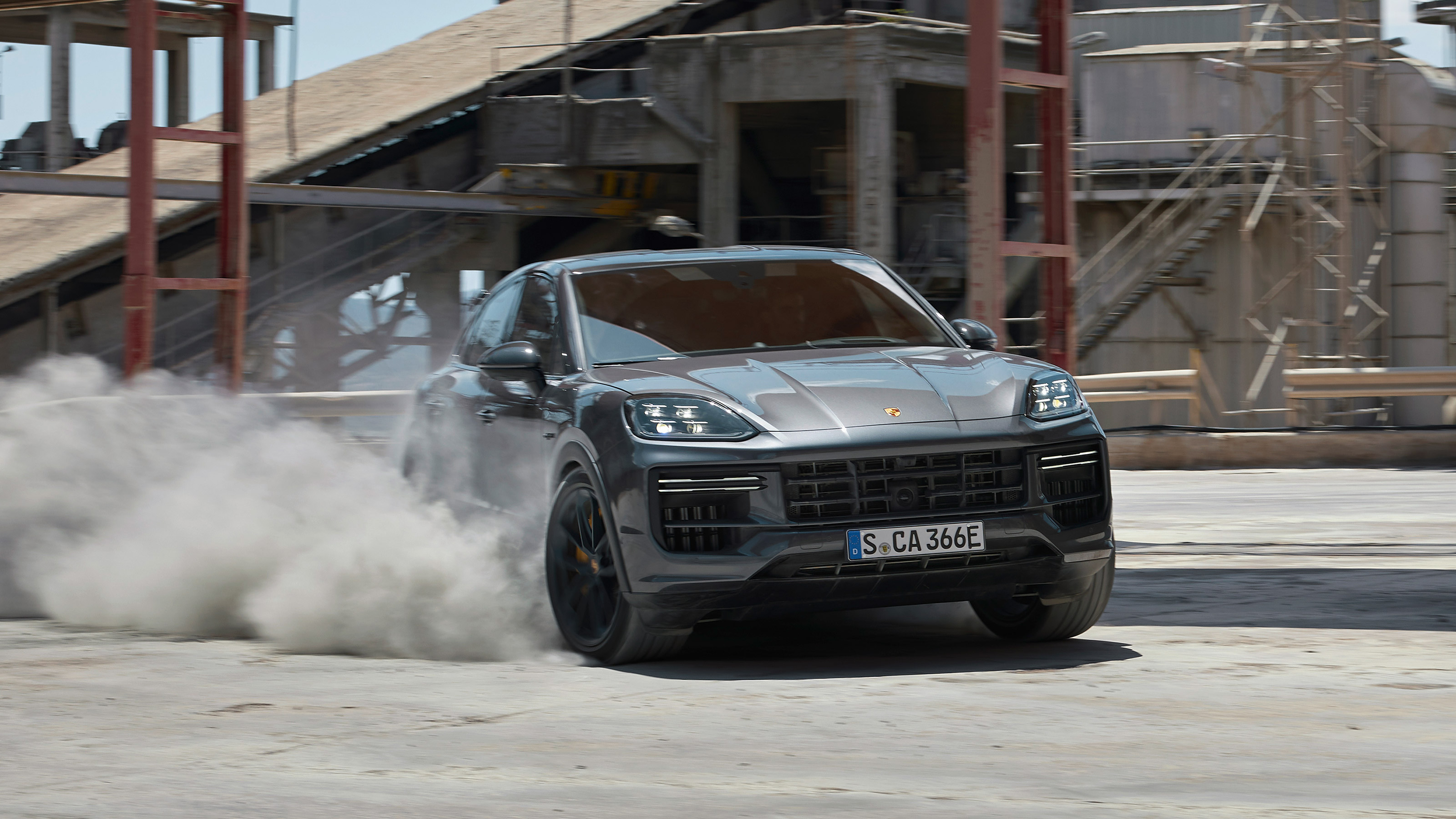Porsche Cayenne Turbo E-Hybrid - drift