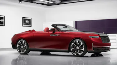 Rolls-Royce Droptail Coachbuild Roadster La Rose Noire front