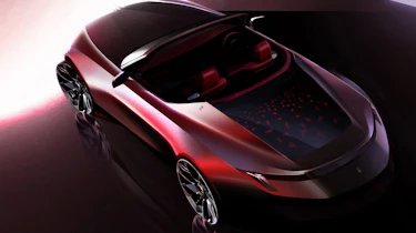 Rolls-Royce Droptail Coachbuild Roadster sketch
