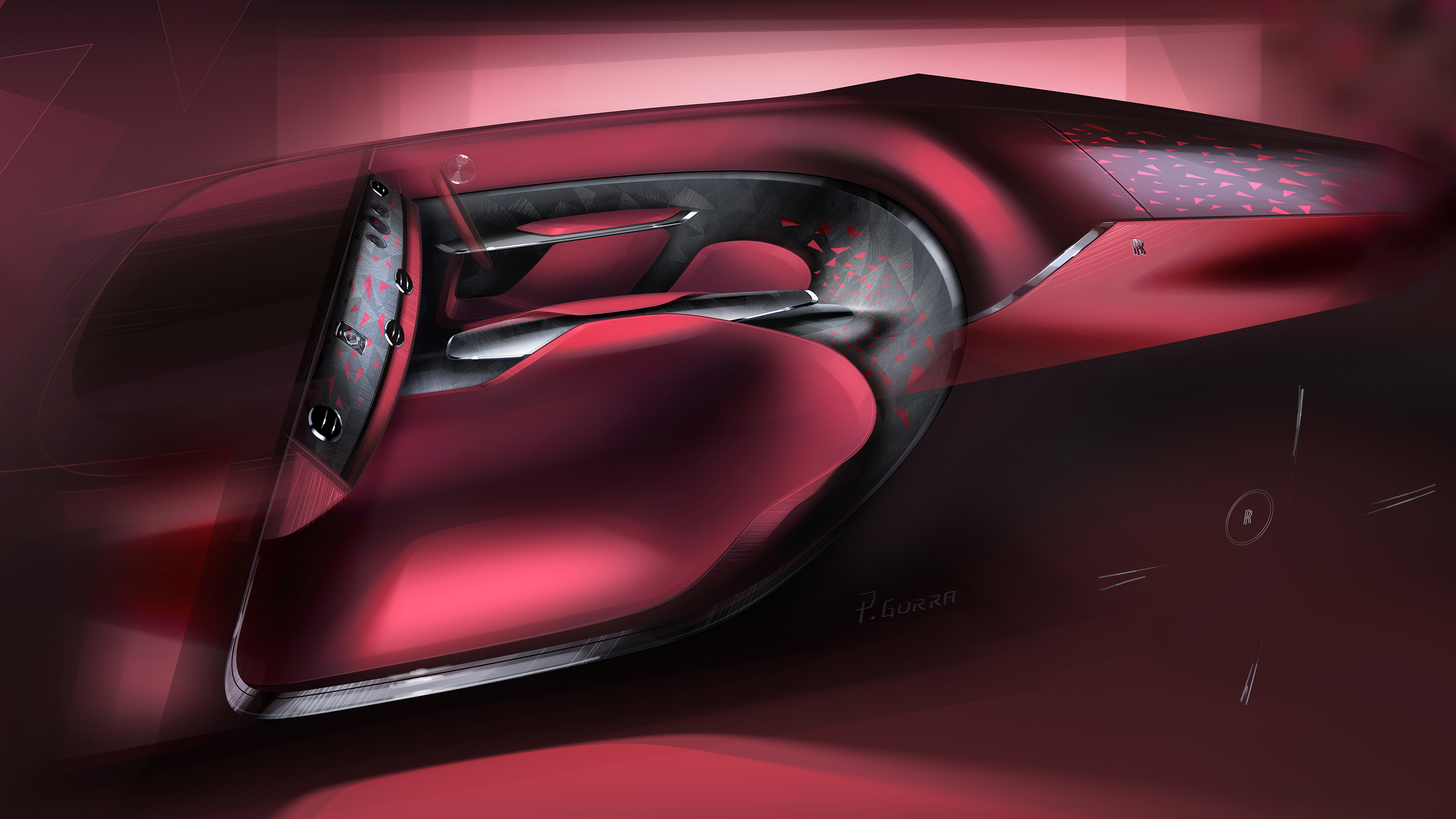 Rolls-Royce Droptail Coachbuild Roadster interior