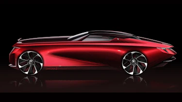 Rolls-Royce Droptail Coachbuild Roadster sketch