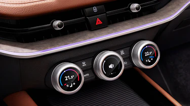 Skoda Superb interior detail