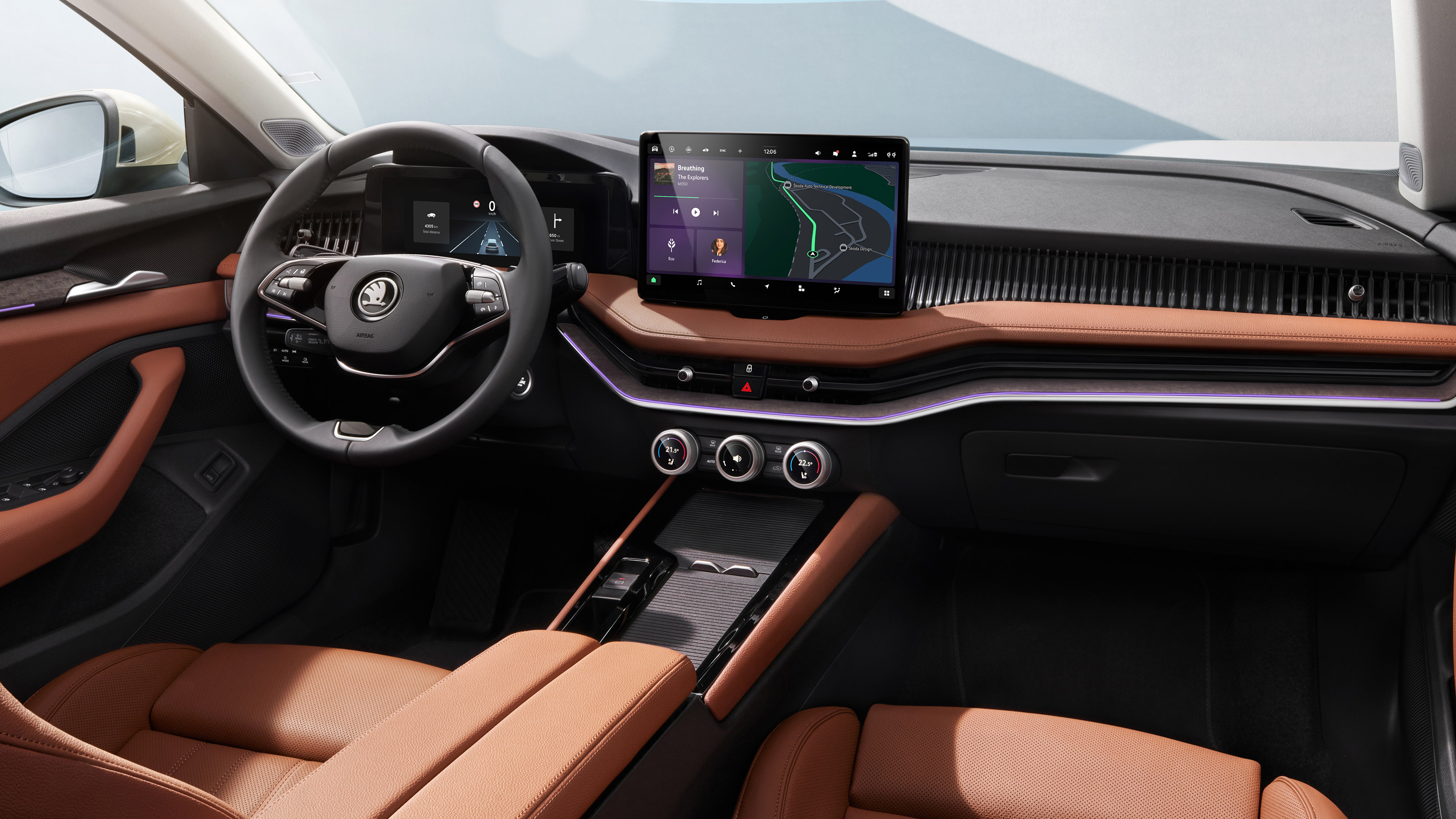 Skoda Superb interior