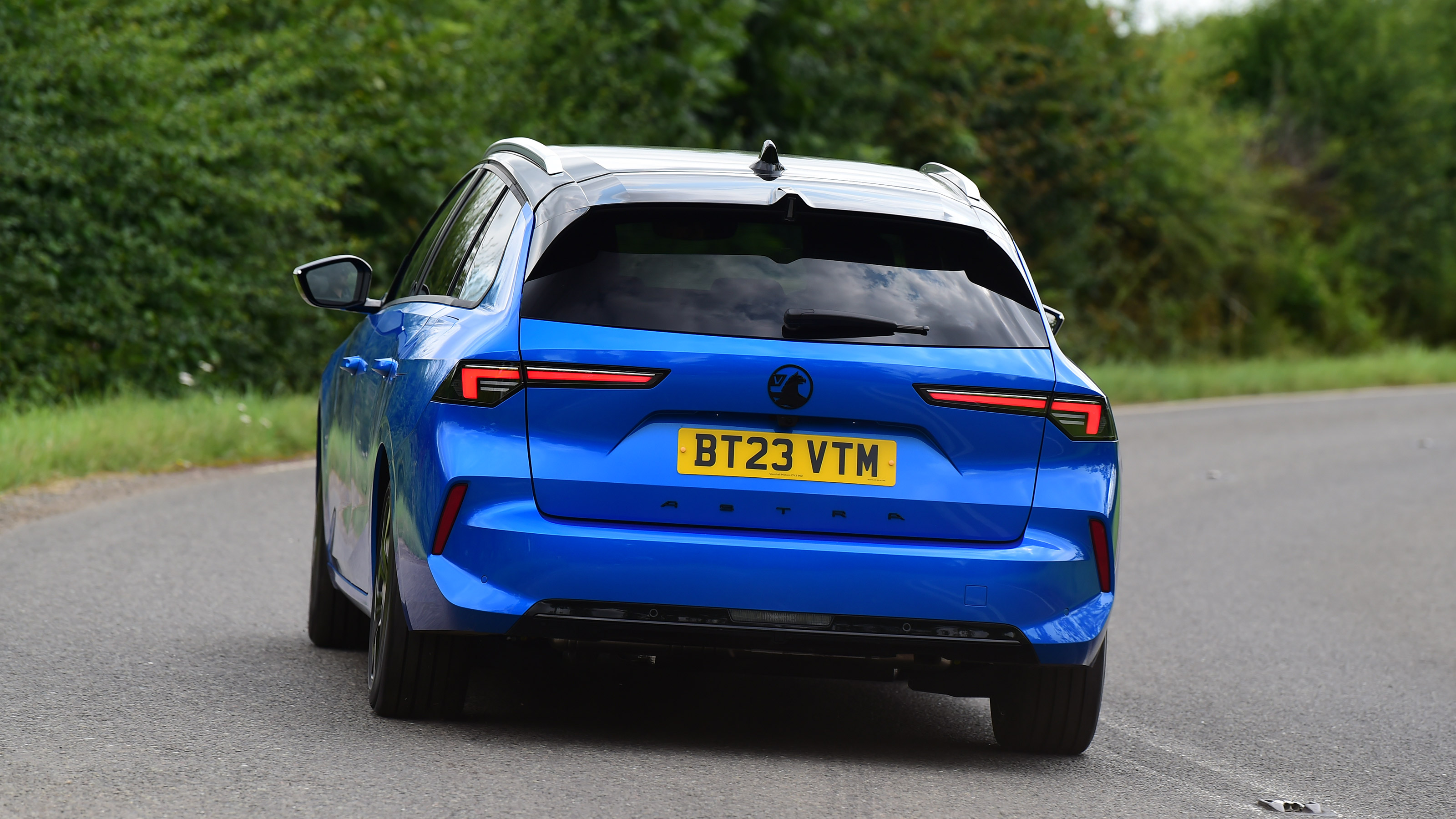 Vauxhall Astra Sports Tourer PHEV - rear action