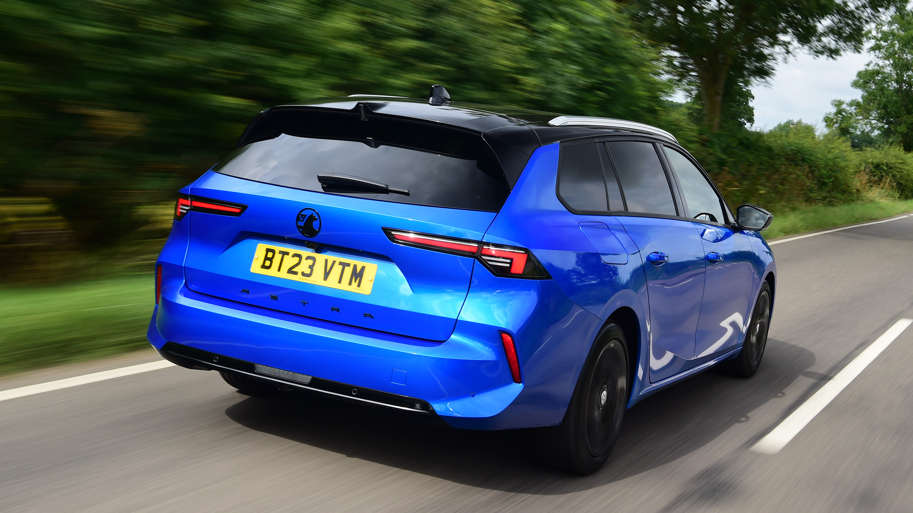 Vauxhall Astra Sports Tourer PHEV - rear
