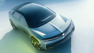 Vauxhall Experimental Concept - front above
