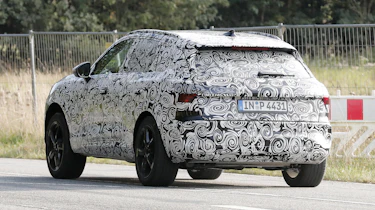2024 Audi Q3 (camouflaged) - rear cornering