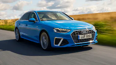 Audi A4 S-Line - front tracking