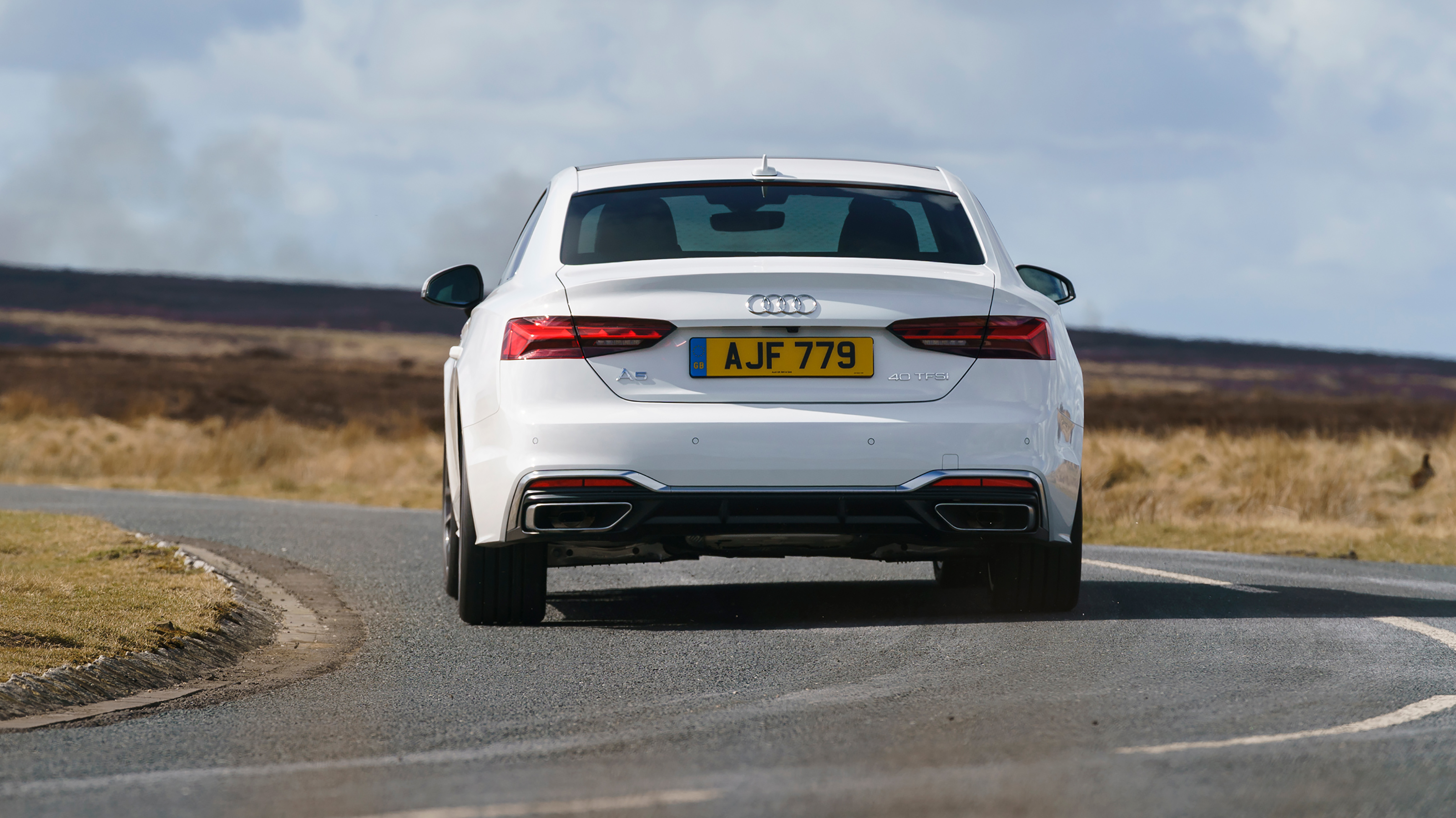 Audi A5 Coupe - rear cornering