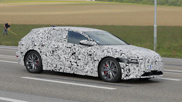 Audi A6 Avant e-tron spy shots