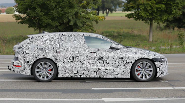 Audi A6 Avant e-tron spy shots profile