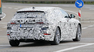 Audi A6 Avant e-tron spy shots rear