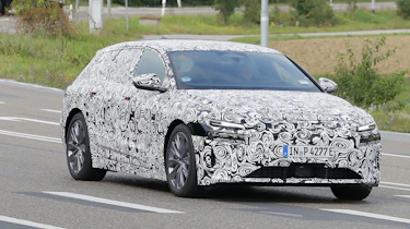 Audi A6 Avant e-tron spy shots front