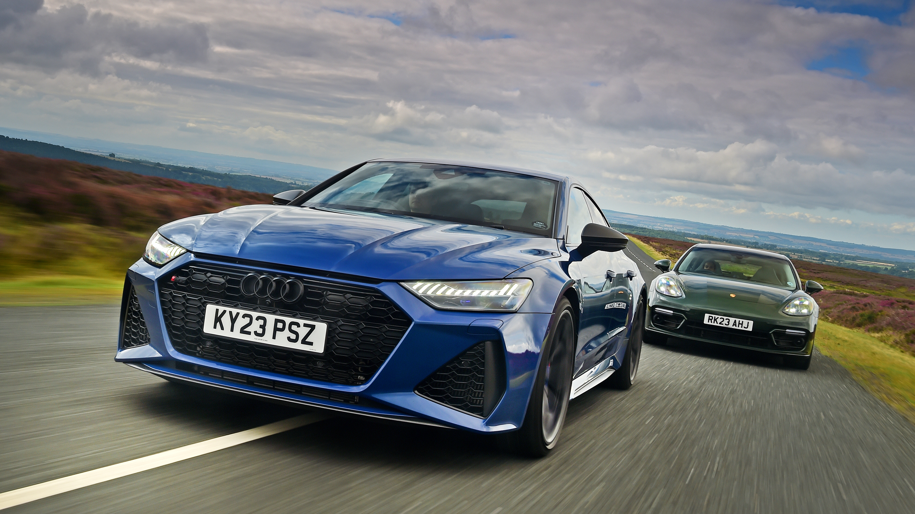 Audi RS 7 vs Porsche Panamera - header
