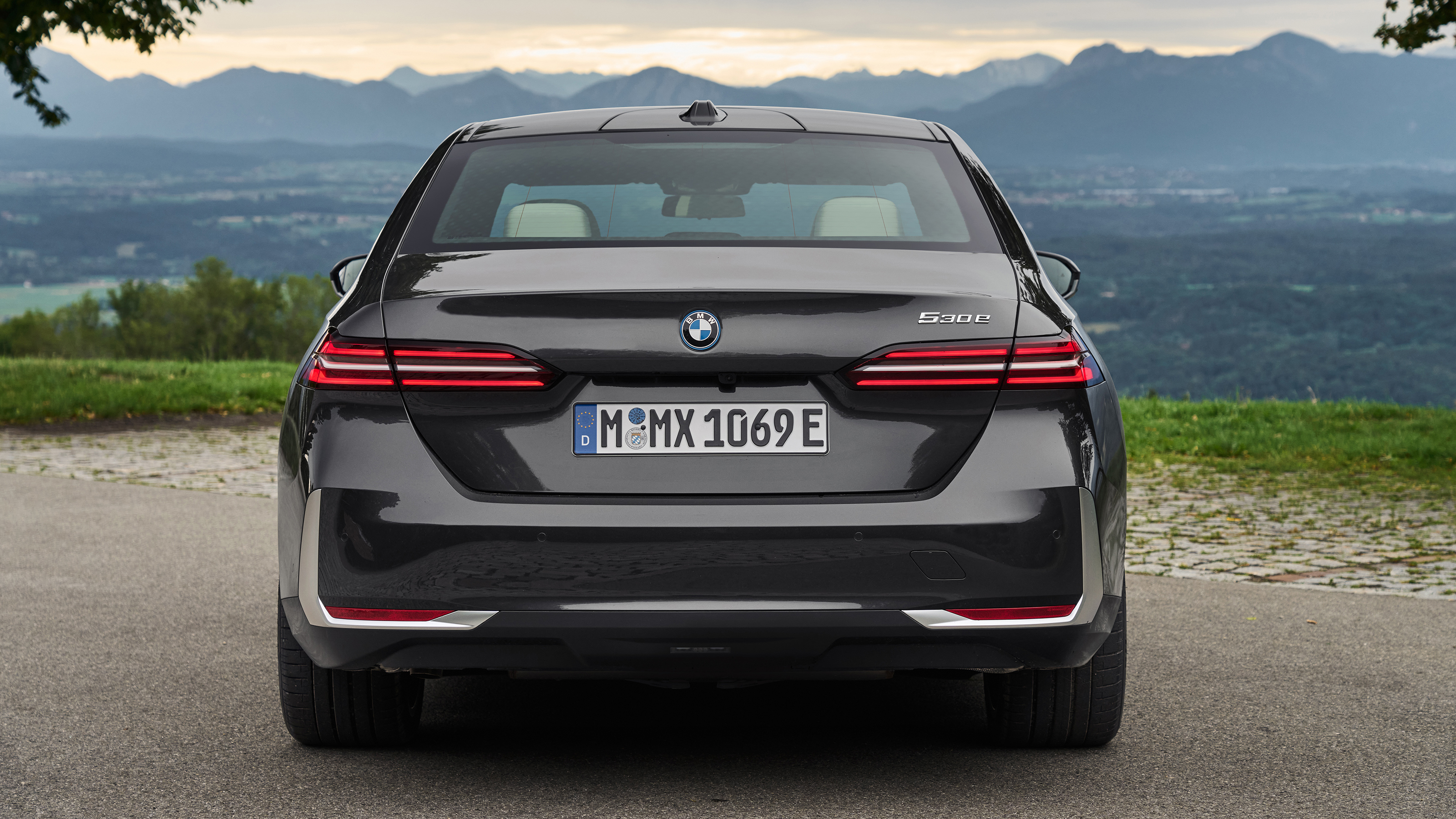 BMW 530e - rear