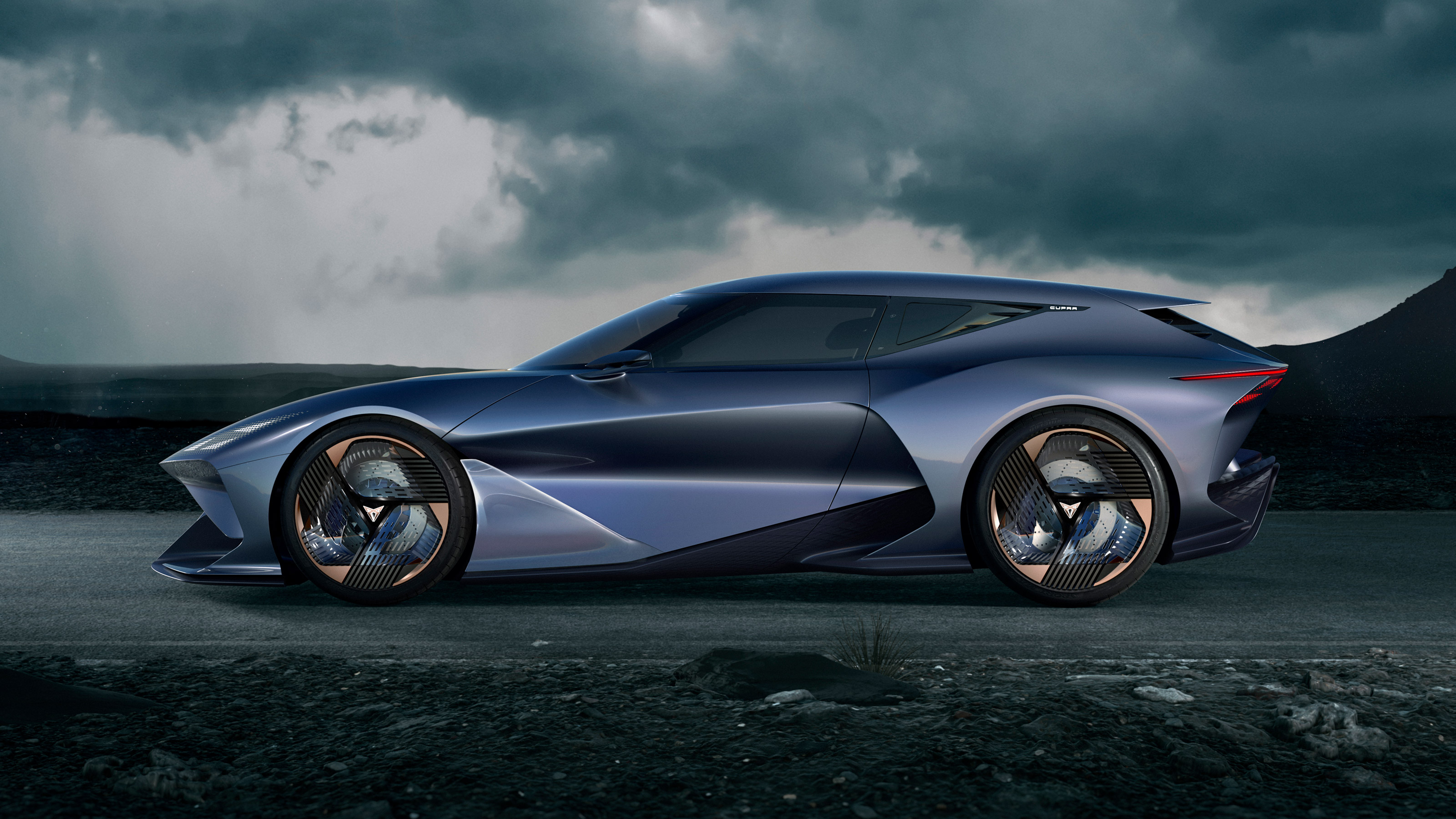 Cupra DarkRebel concept - side