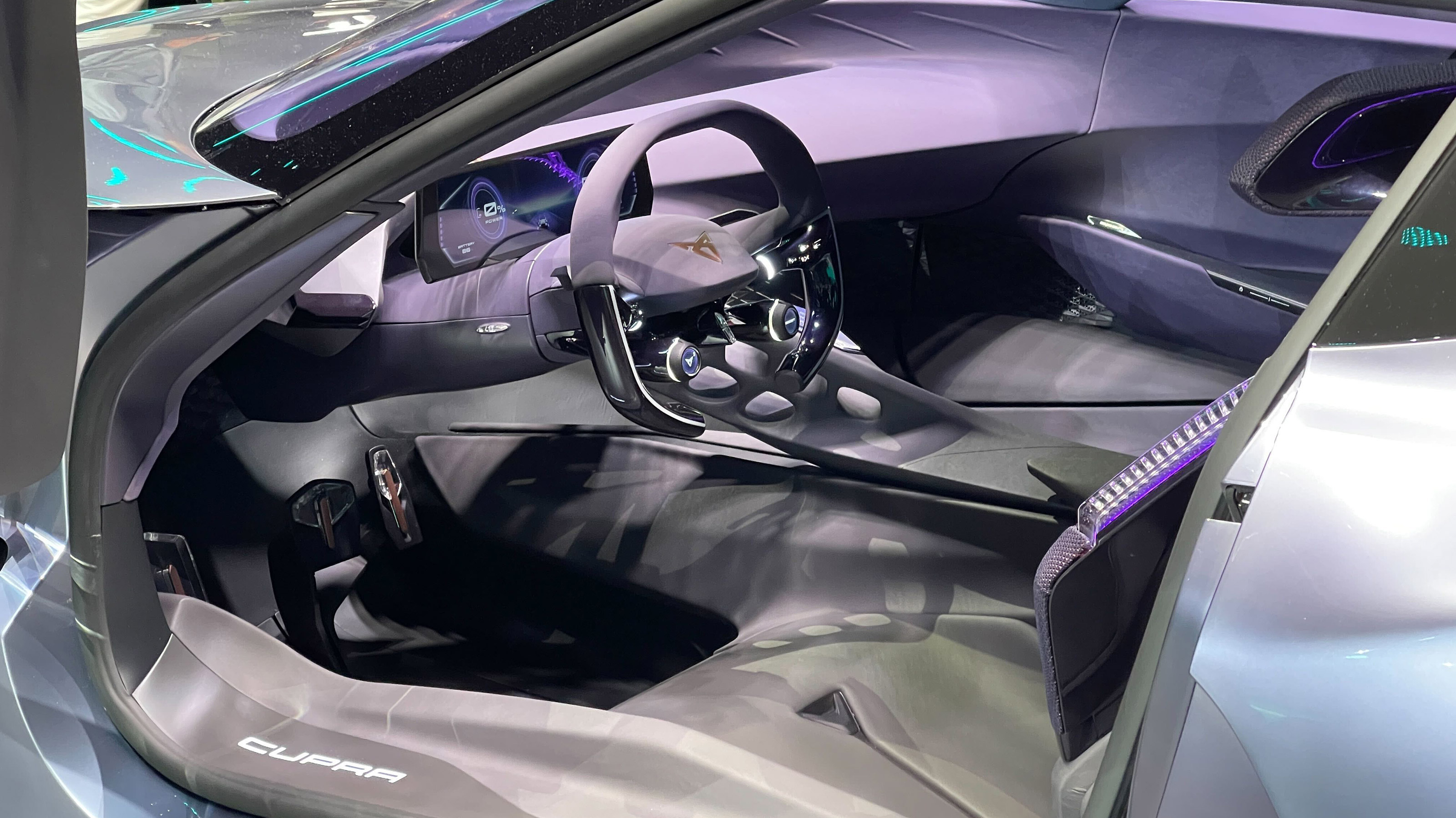 Cupra DarkRebel interior
