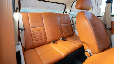 David Brown Automotive Mini eMastered - rear seats