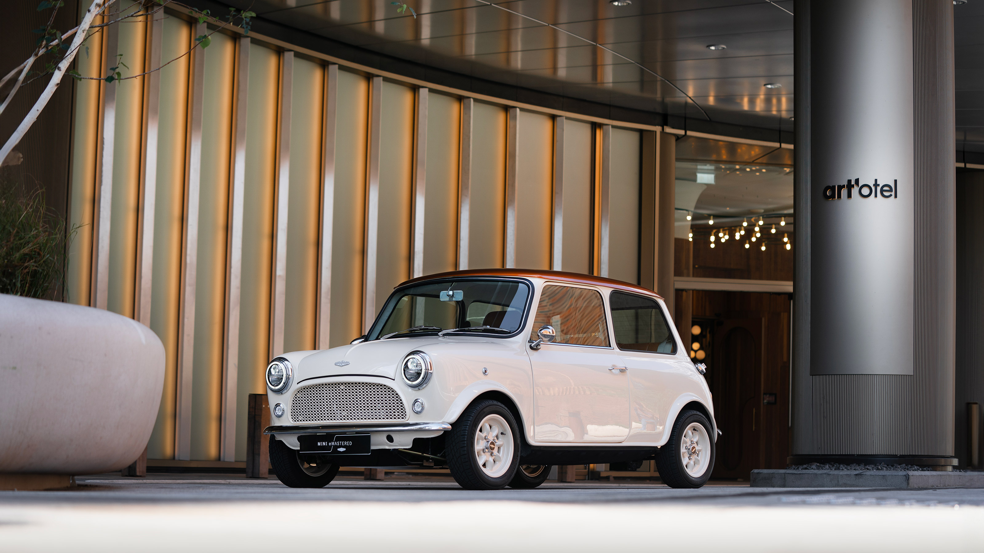 David Brown Automotive Mini eMastered - front static