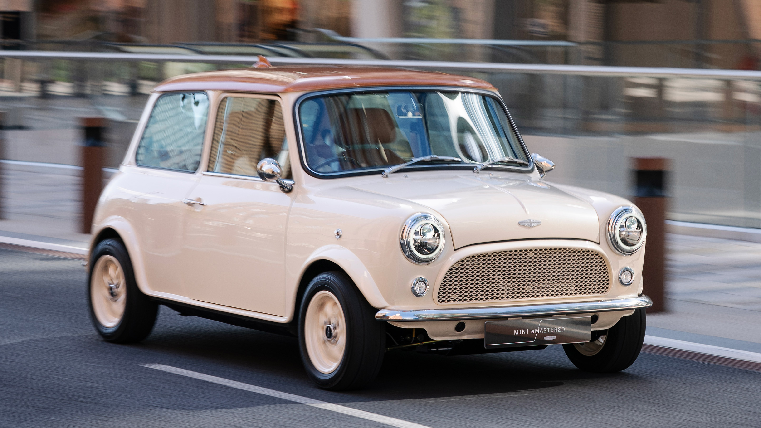 David Brown Automotive Mini eMastered - front static