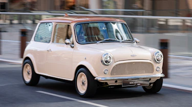 David Brown Automotive Mini eMastered - front static