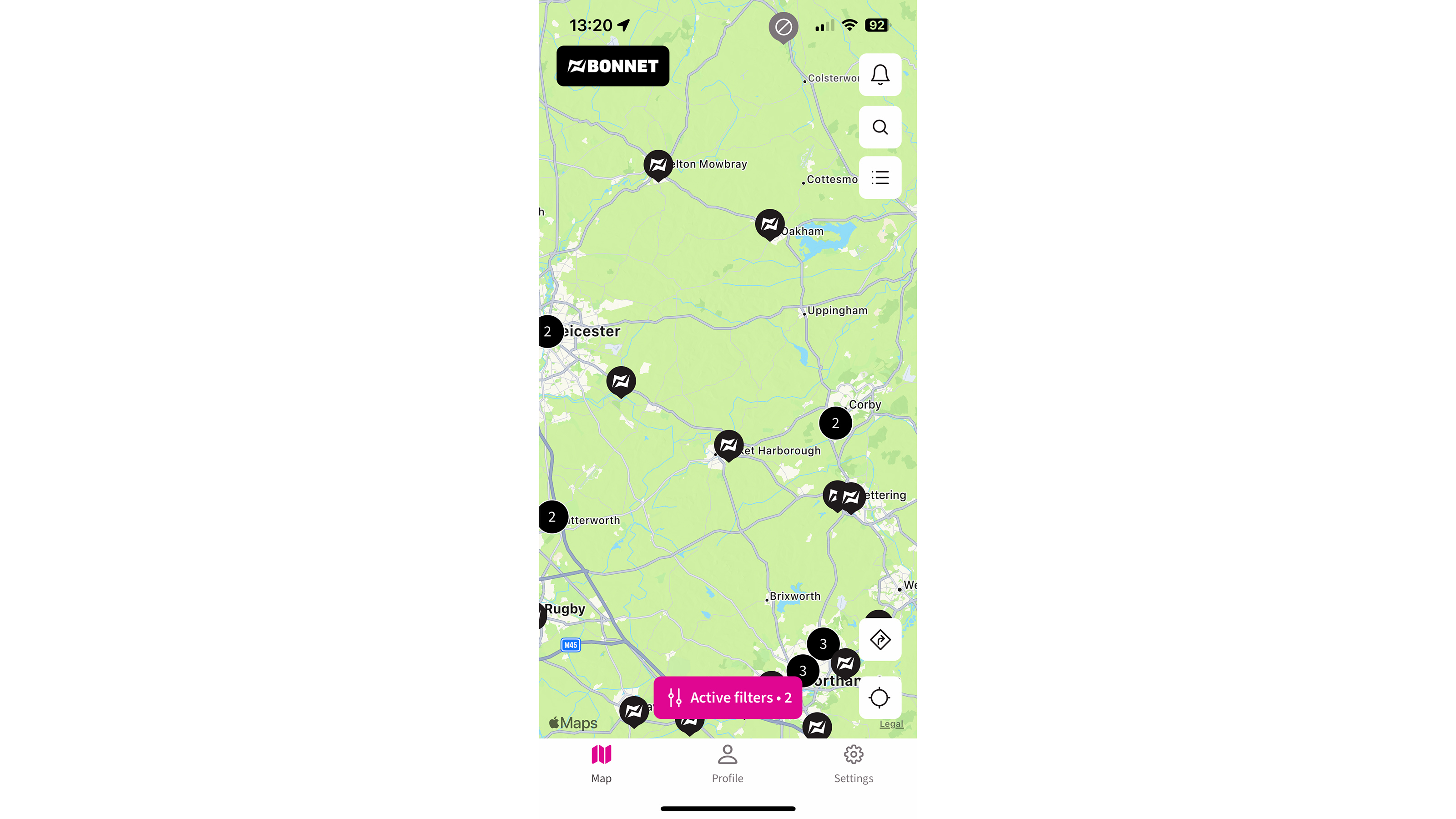 Best EV charging apps - Bonnet