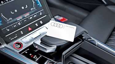 Best EV charging apps - Audi charging service card