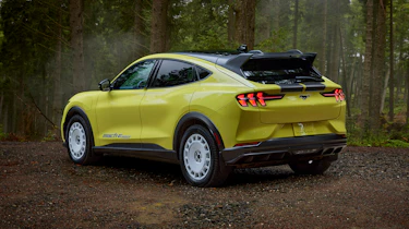 Ford Mach-E Rally - rear 3/4 static