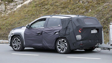 Hyundai Tucson facelift - spyshot 4