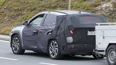 Hyundai Tucson facelift - spyshot 5