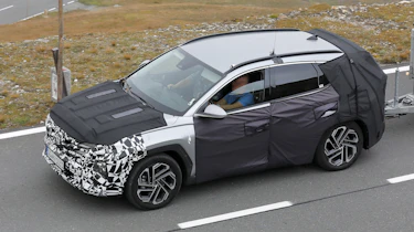 Hyundai Tucson facelift - spyshot 6