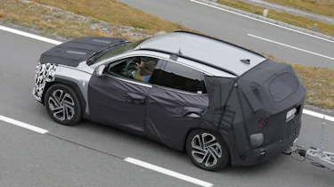 Hyundai Tucson facelift - spyshot 7