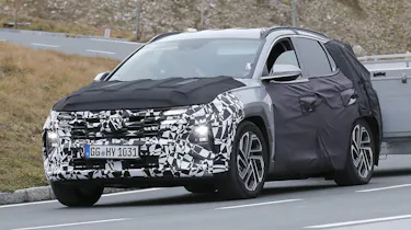 Hyundai Tucson facelift - spyshot 1