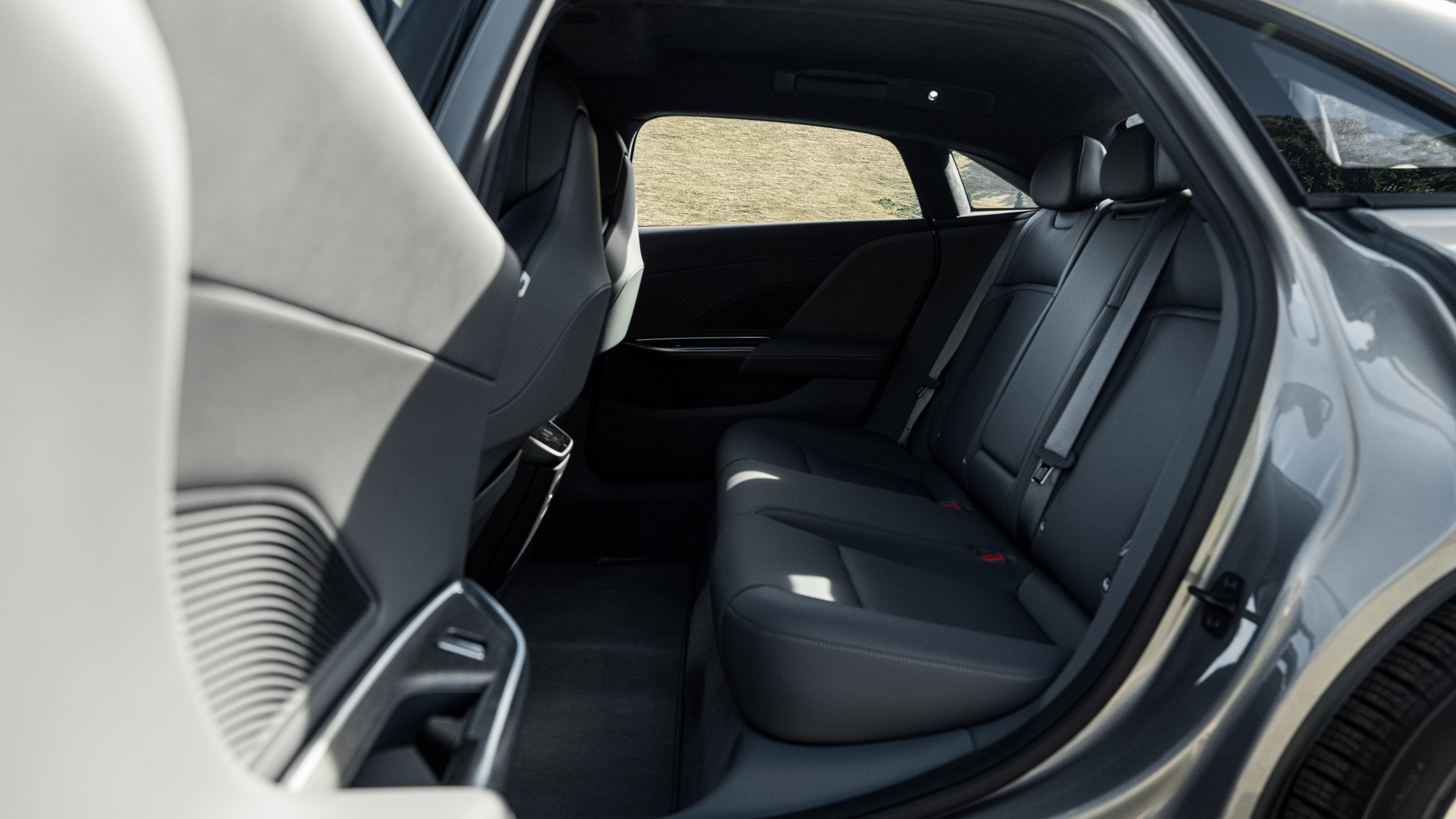 Lucid Air - rear seats