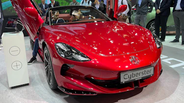 MG Cyberster Munich - front