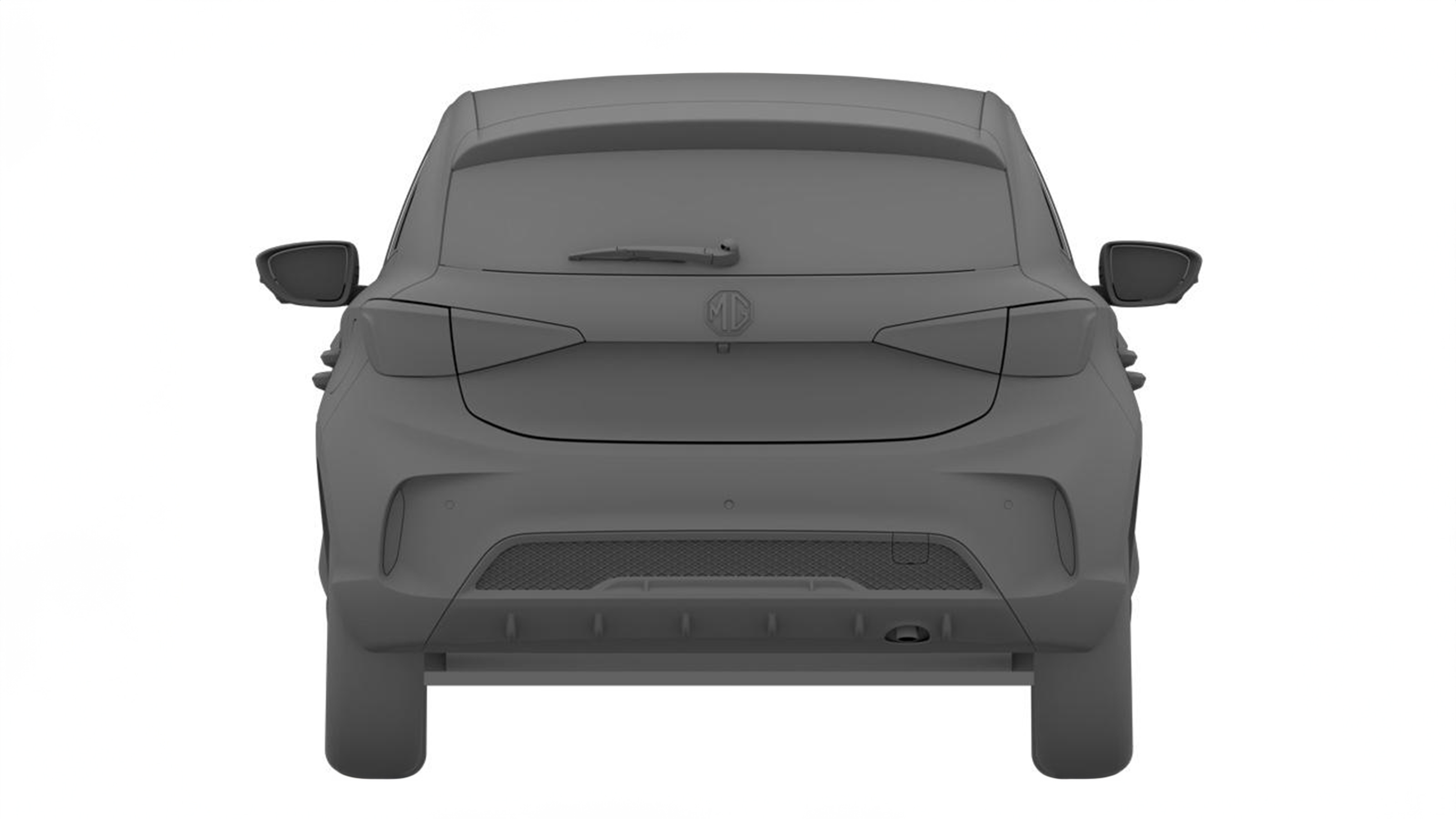 New MG3 patent image - rear