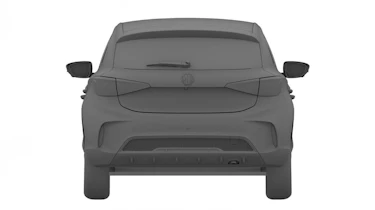 New MG3 patent image - rear