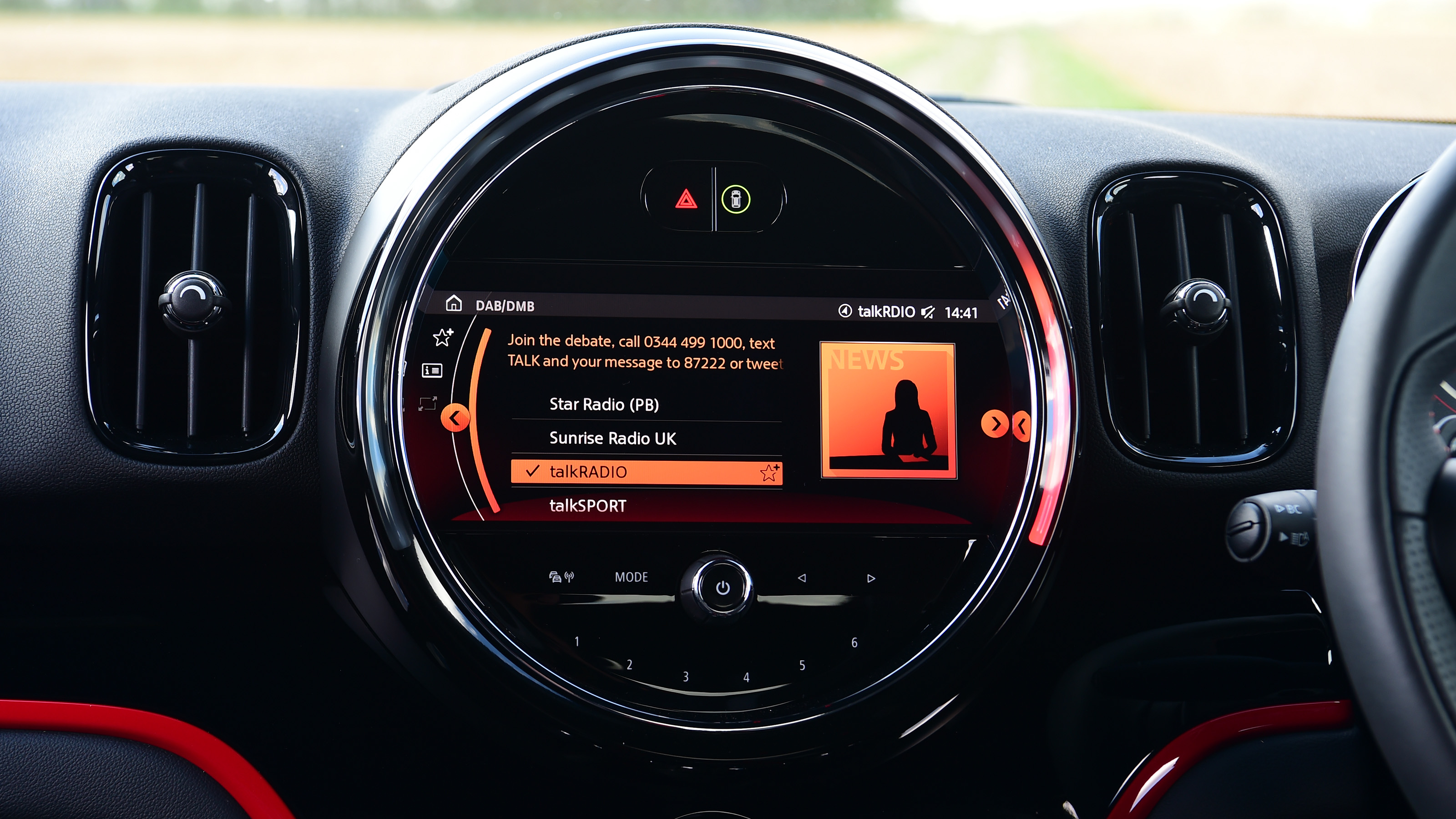 MINI Countryman - infotainment system