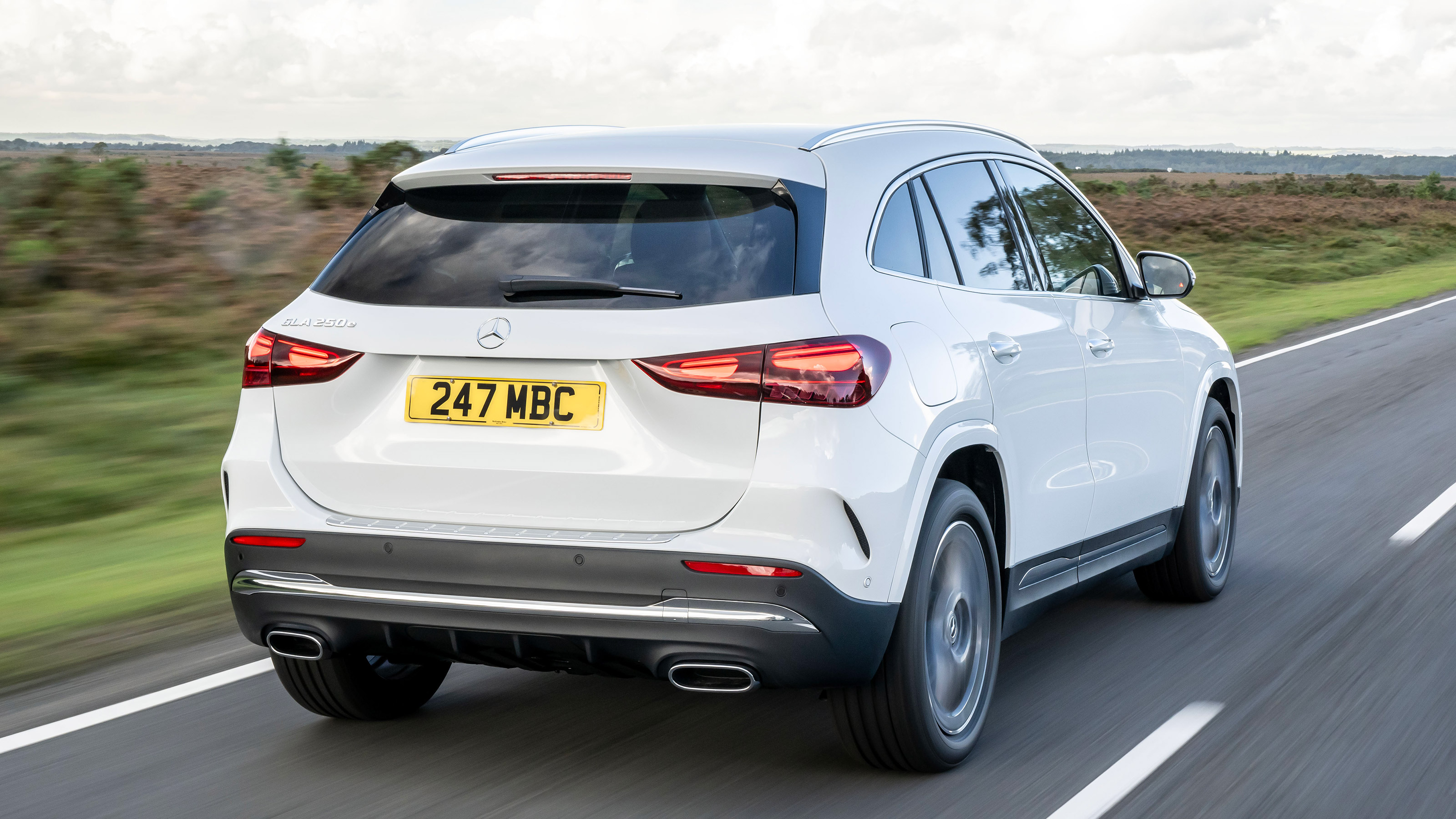 Mercedes GLA facelift - rear