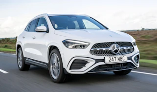 Mercedes GLA facelift - front