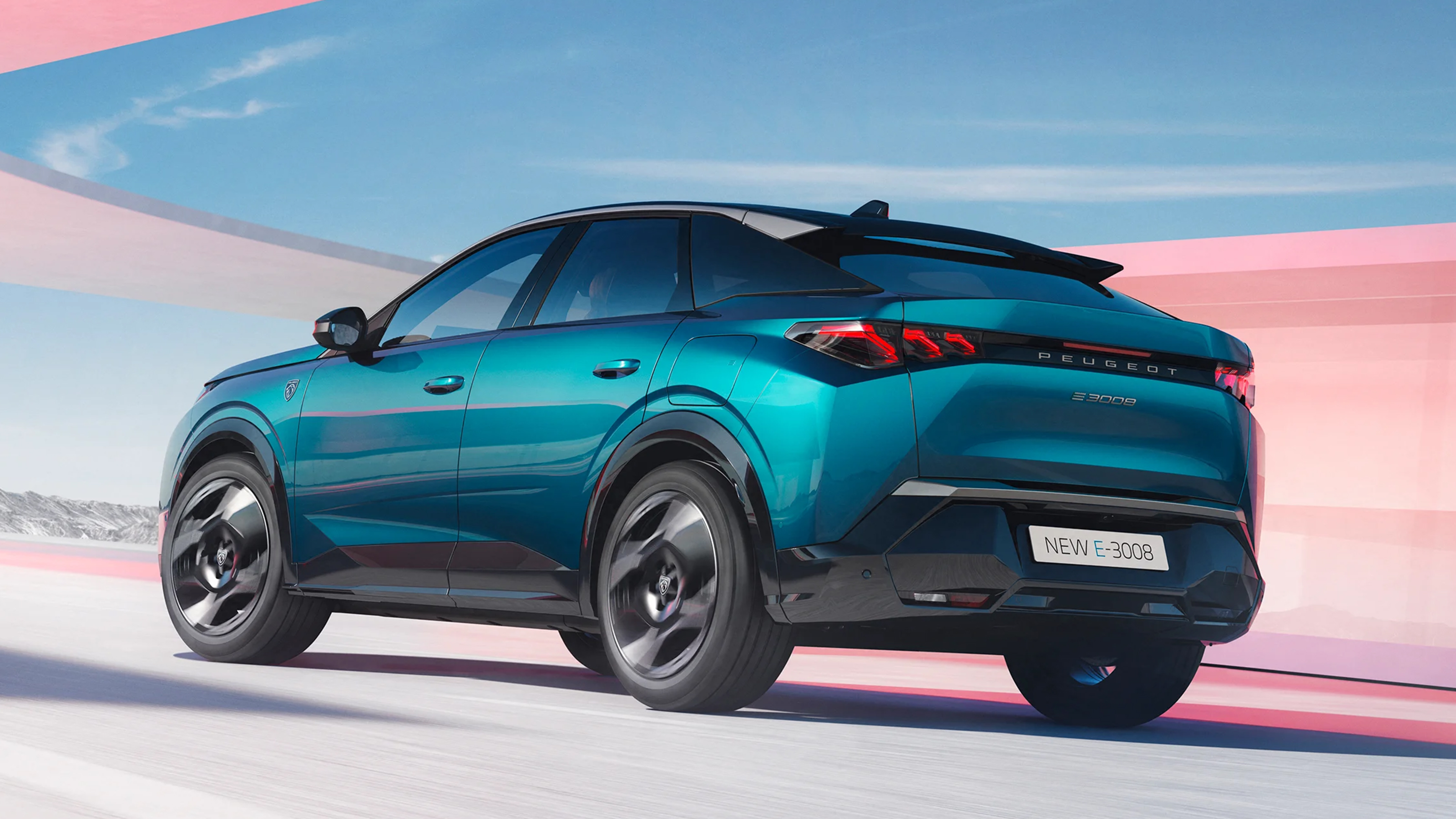 Peugeot e-3008 - rear tracking