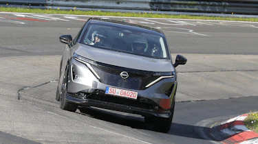 New Nissan Ariya Nismo - front cornering
