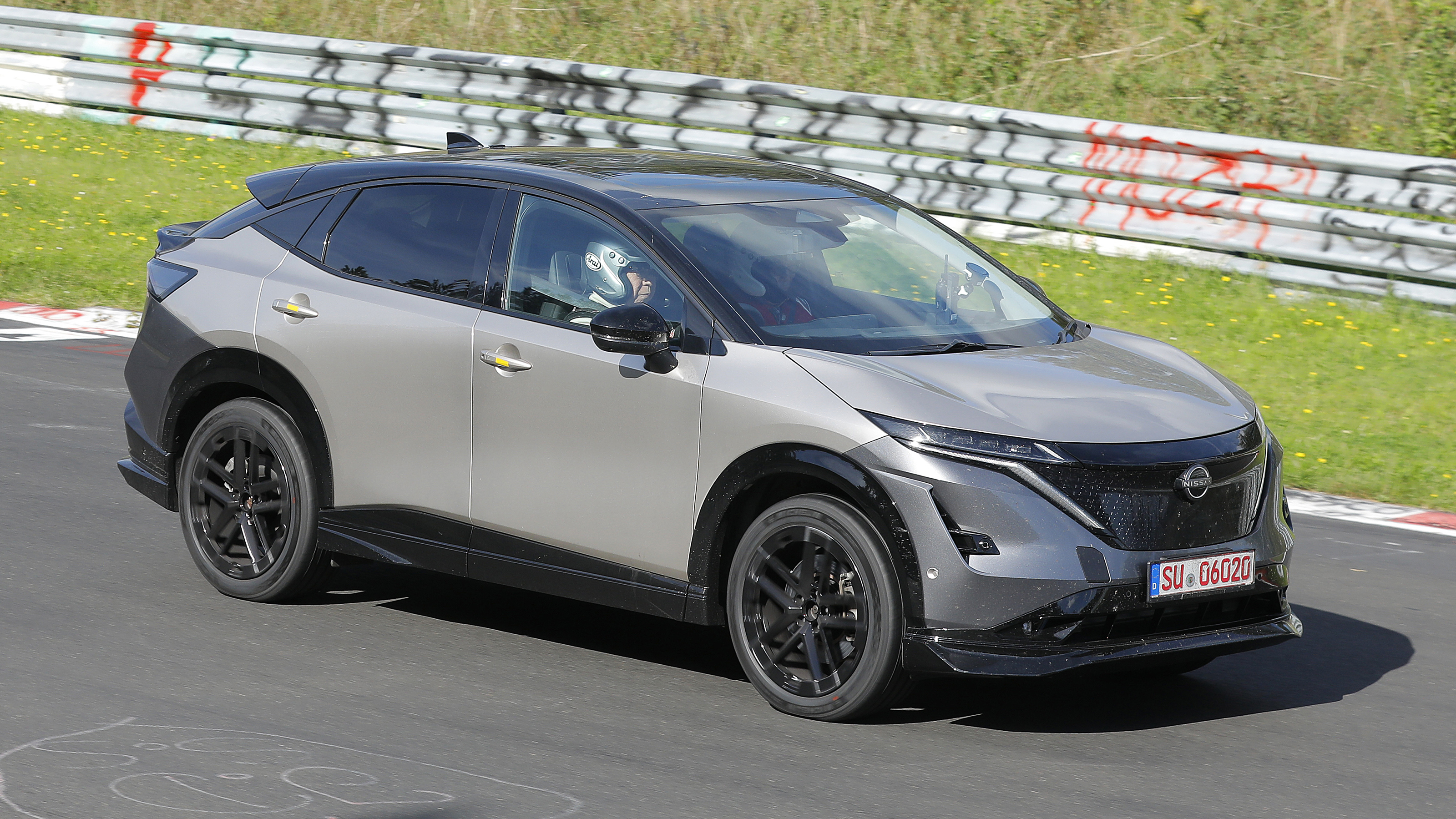 New Nissan Ariya Nismo - front quarter