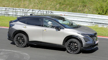New Nissan Ariya Nismo - side tracking
