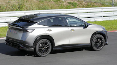 New Nissan Ariya Nismo - rear quarter tracking