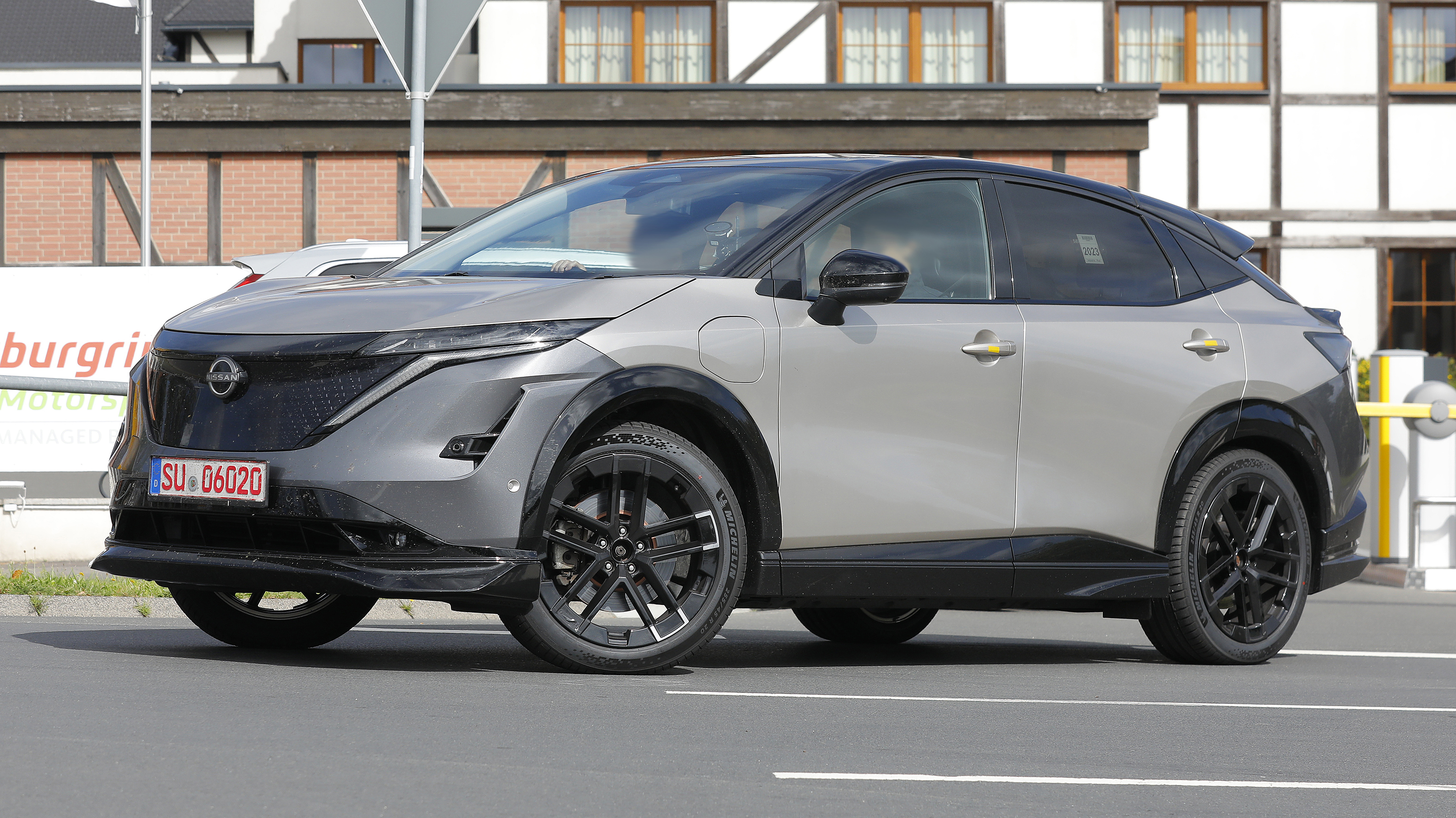 New Nissan Ariya Nismo - front static 