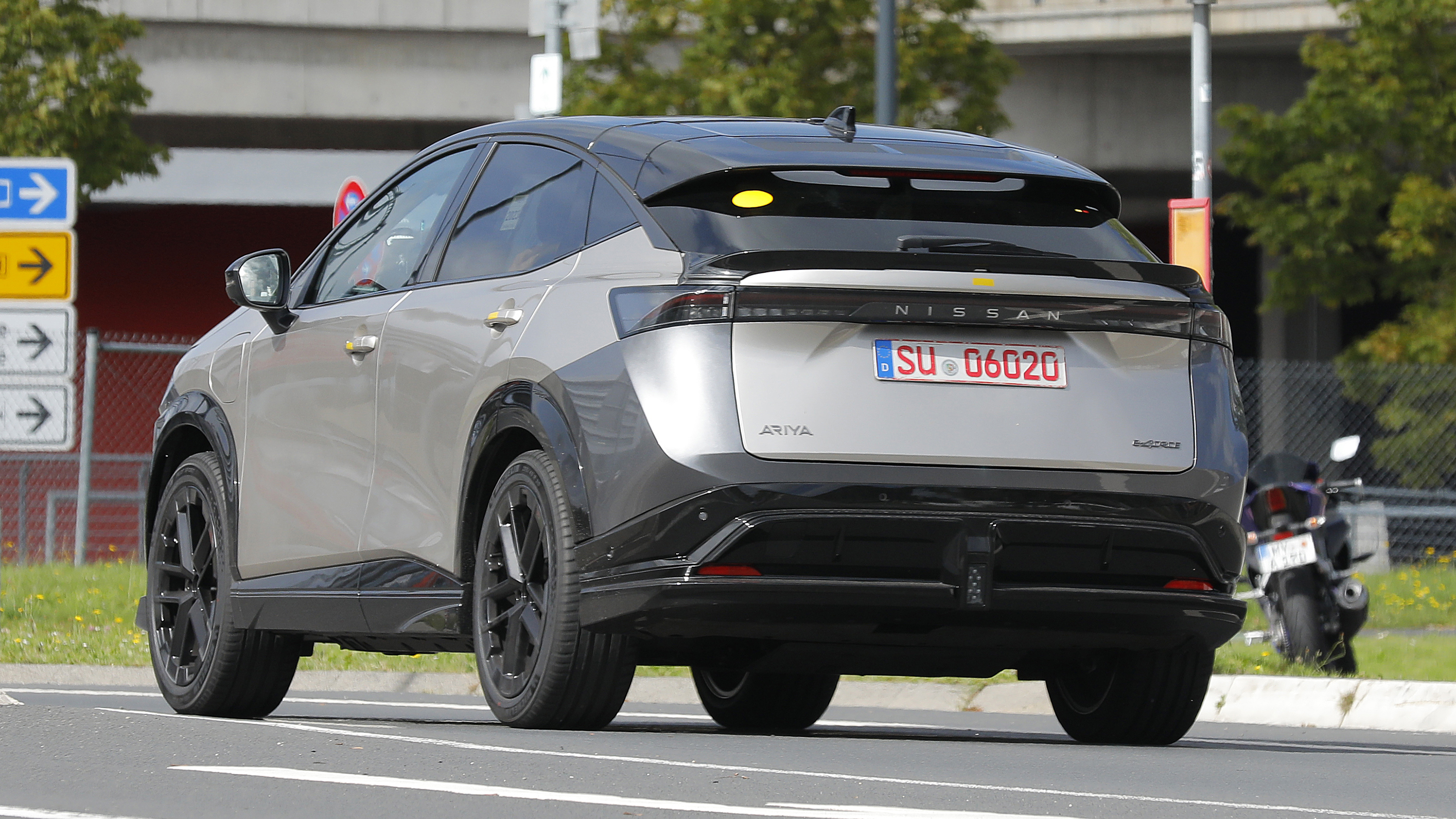 New Nissan Ariya Nismo - rear quarter