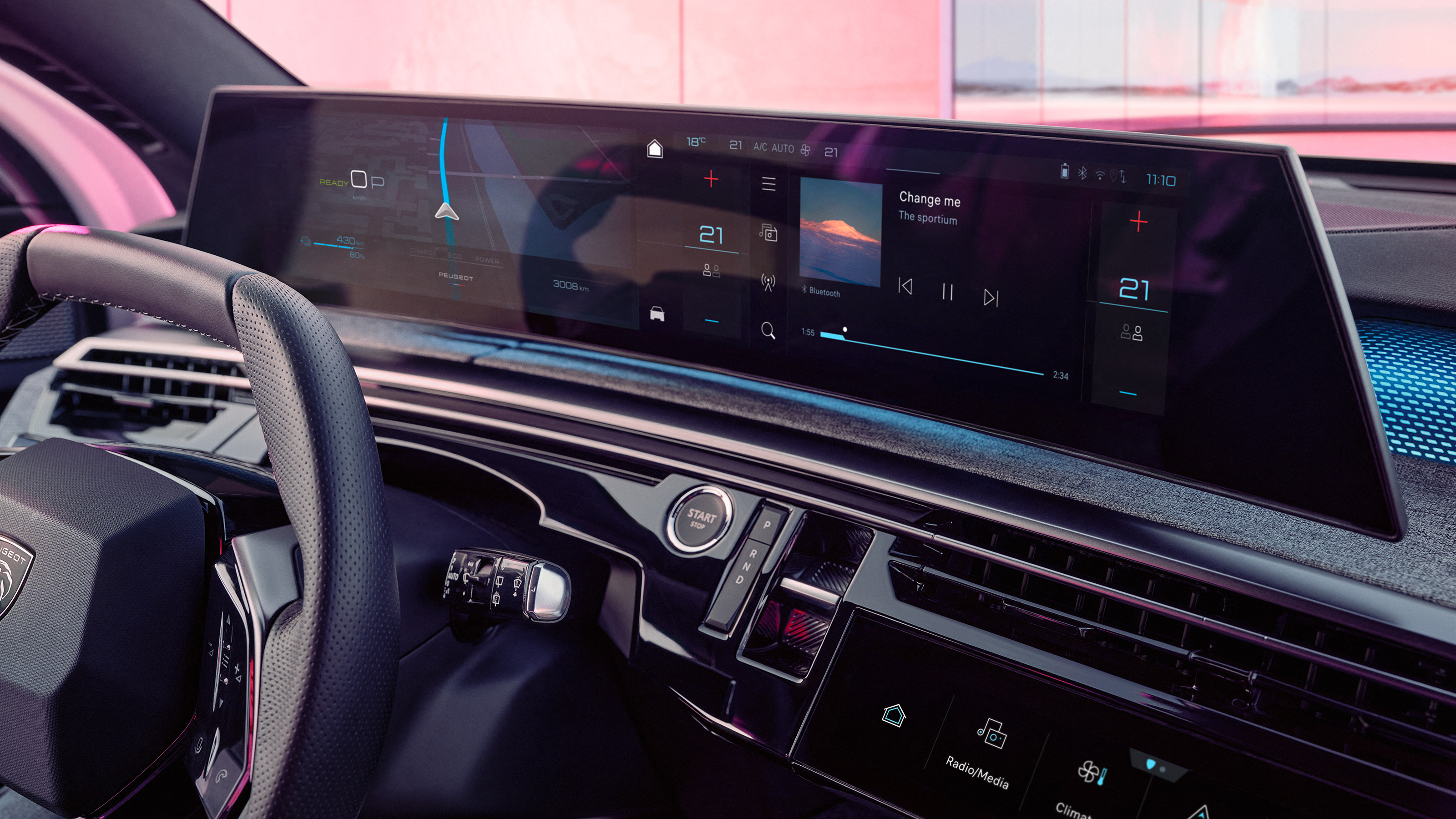 Peugeot 3008 - screen