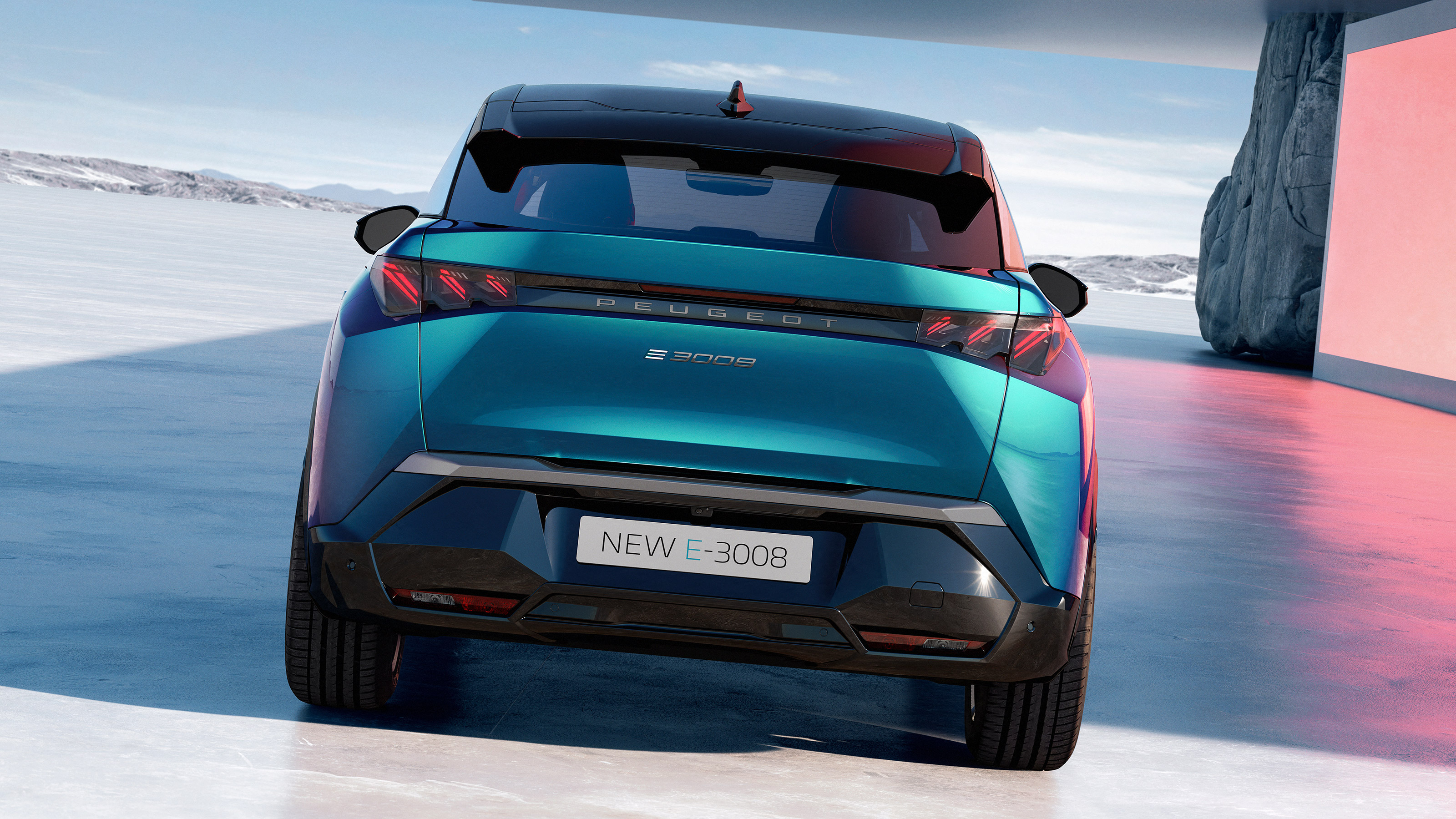 Peugeot 3008 - full rear